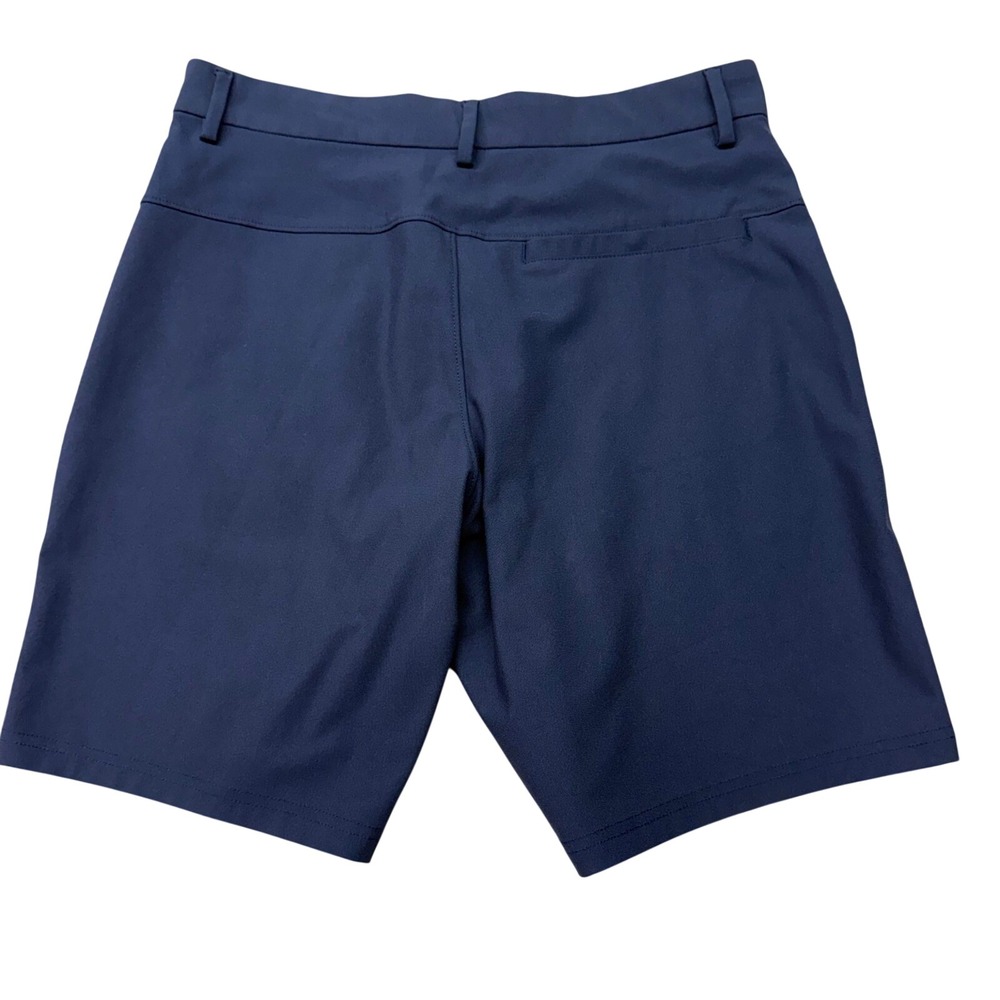 Old Navy Active Tech Hybrid Shorts Mens 30 Navy Blue 4-Way Stretch Golf Hiking